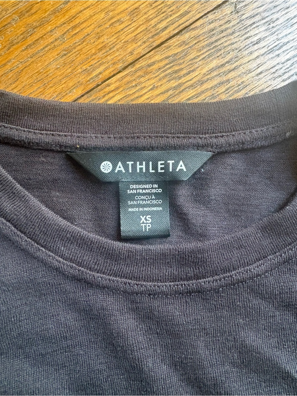 Athleta Black Crewneck Tank | XS - Picture 2 of 3